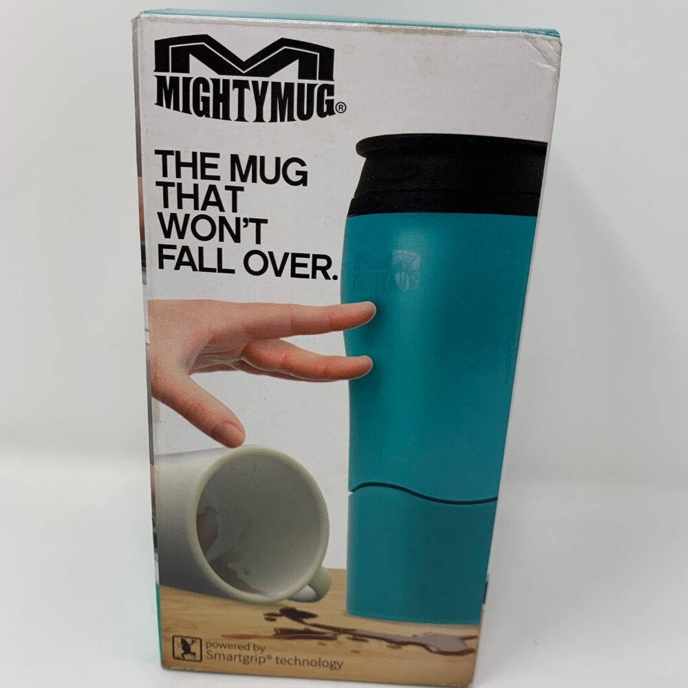 NEW Mighty Mug Solo 11oz - THE MUG THAT WON'T FALL OVER - TEAL